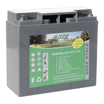 akumulator żelowy HAZE HZY EV 12V 18Ah